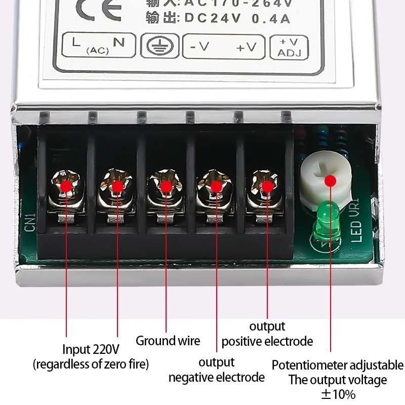 10W 20W Switching Power Supply 5V 12V 24V Mini Size AC To DC Single Output LED Strip Drive Switch Power for Monitor MS-10 MS-20