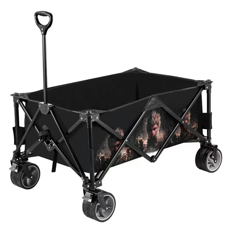 

Outdoor camper home, portable and large capacity, reclining light folding car, roadside stalls