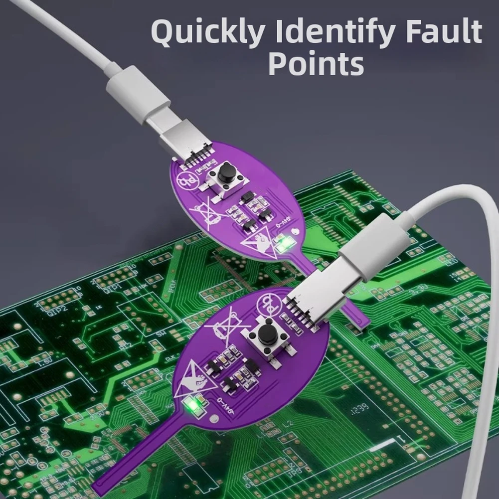 K7S Inductance Tester Type-C Power Supply And LED Indicators For Efficient Fault Detection In Mobile-Phone Motherboard Repairs