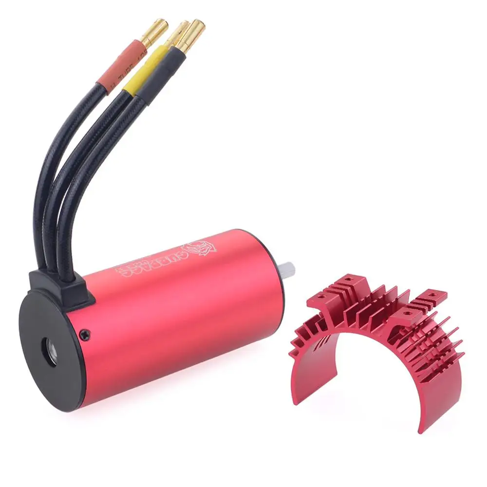Surpass Hobby 3674 2250KV1900KV Brushless Motor +120A Waterproof Brushless Esc 2-3S for 1/8 Rc Models Buggy Drift Car
