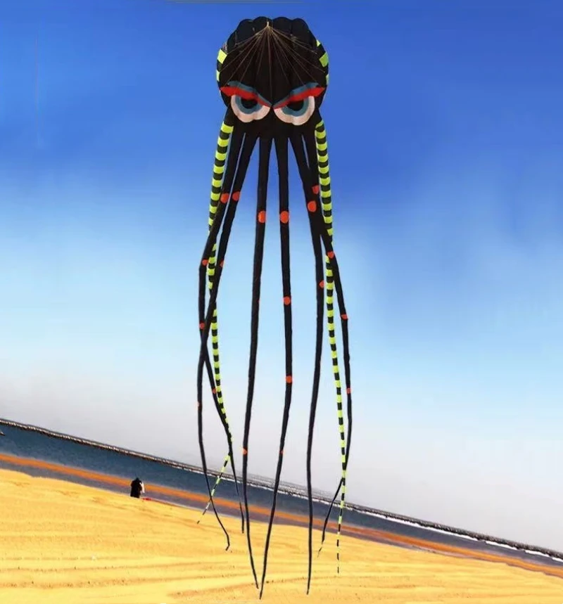 Duże latawce 800cm latawce ośmiornice latające gigantyczne latawce dla dorosłych latawiec profesjonalne latawce wiatrowe fabryka sporty papalote windsurfing