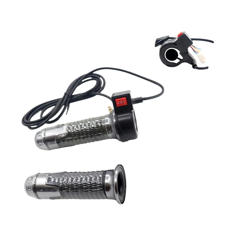 AliExpress NONE Universal Handlebar Grips Three Speed Turn Handle Throttle Accelerator for Citycoco Electric Scooter Bike Accessories