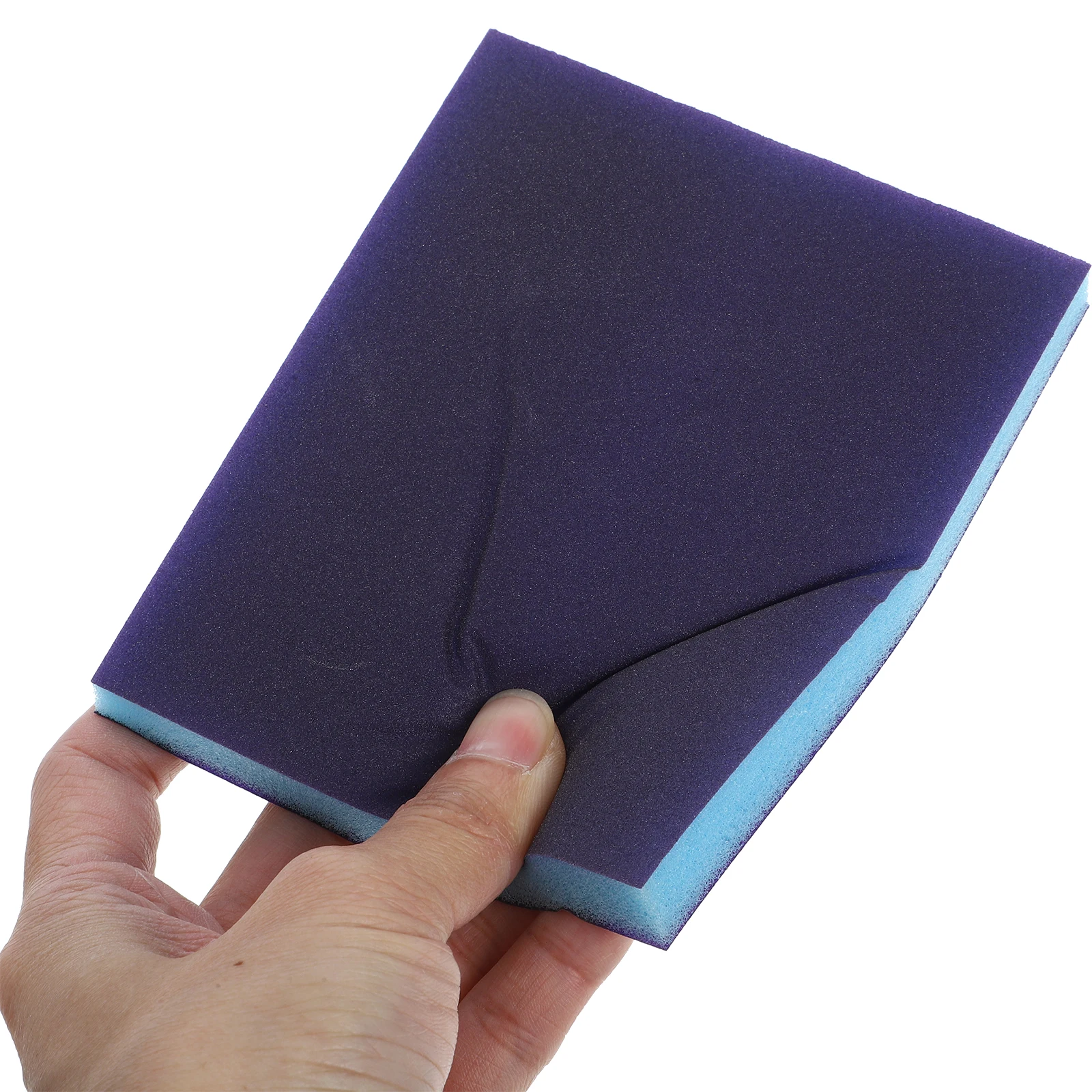 

10pcs Sponge Set Dual-Side Reusable Wet Dry Sanding Block For Wood Metal Plastic Furniture Sanding Pads Polishing Tools