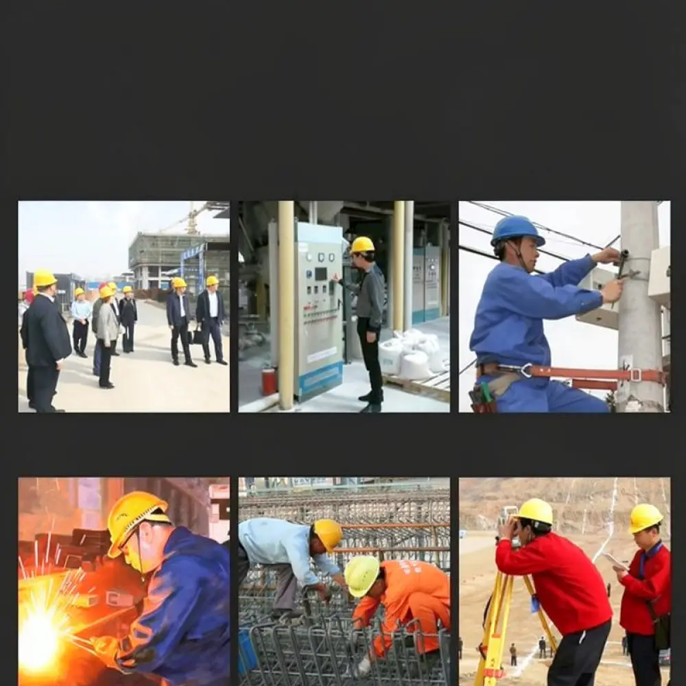 Heavy Duty ABS Safety Helmet Hard Hat Breathable Protection Gear For Construction Site Industrial Labor Cap