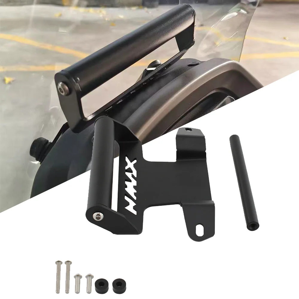 

Motorcycle Accessories Phone Holder Stand Support GPS Navigation Bracket For NMAX155 TURBO NMAX N MAX N-MAX 155 V3 2025-2026