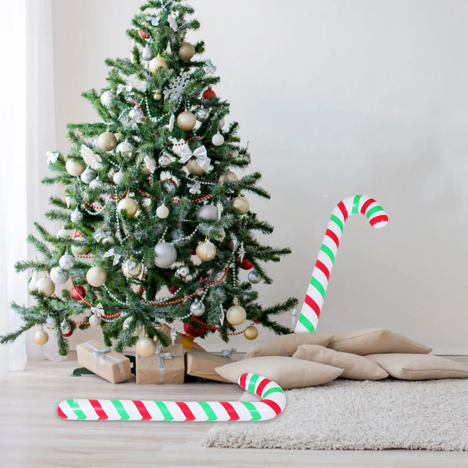 

Candy Inflatable Crutches Christmas Inflatables Cane Festival Themed Canes Balloons for