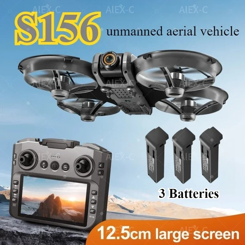 for S156 Large Screen Control Light Flow Positioning Four Sides Obstacle Avoidance ESC Camera Brushless Aerial Photography Drone