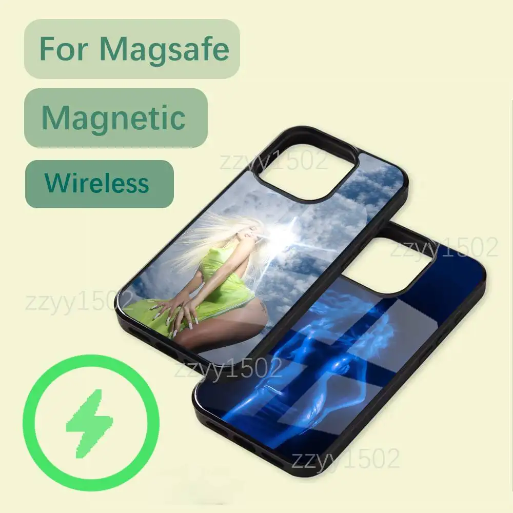 

B-Bad Gyal Singer Phone Case For iPhone 17,16,15,14,13,12,11,Pro,Max,Plus,Mini,SE4,E Magsafe Wireless Charging