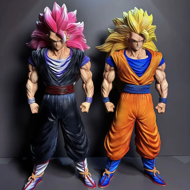 

34 CM J T Goku Action Figures in Dragon Ball Z Son Goku Figure Super Saiyan Son Statue Collection Model Gift Toys