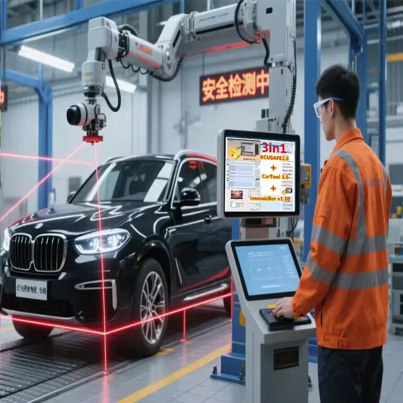 

2025 Hot sale ECUSafe 2.0 + immokiller V 1.1 Immo Off Software v1.1 ImmoKiller v1.1 Software +Car tool 3.6 free help install