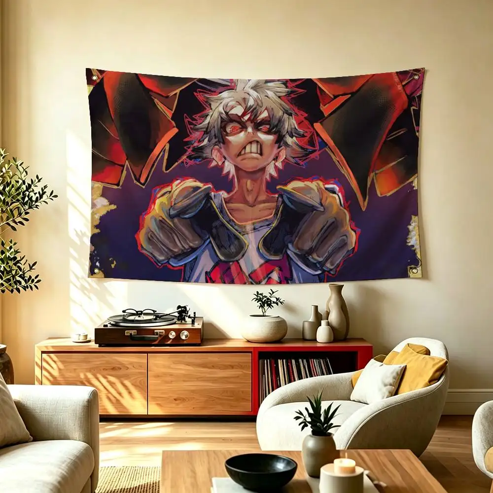 Classic Anime G-Gachiakuta Flags Wall Hanging Tapestry Outdoor Garage Room Decorative flag Background Blanket