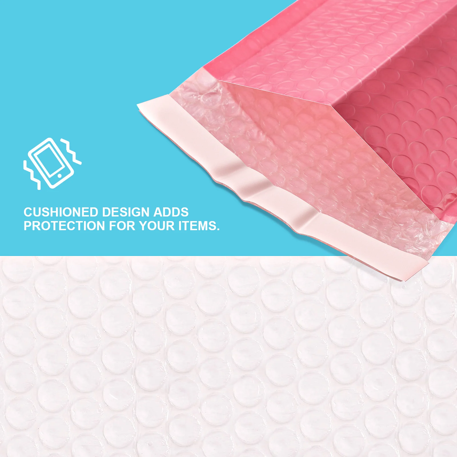 

30pcs Bubble Mailer Bright Colors Self Sealing Strips Padded Protection Envelopes Large Quantity Small Business Shipping