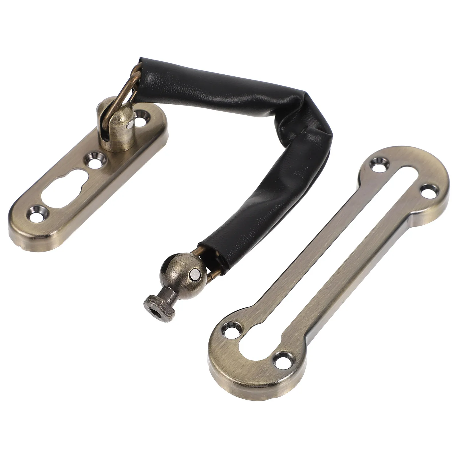 

Усиленная цепь для двери из нержавеющей стали с защитой от взлома, прочная, устойчивая к царапинам, надежный замок для дома и офиса