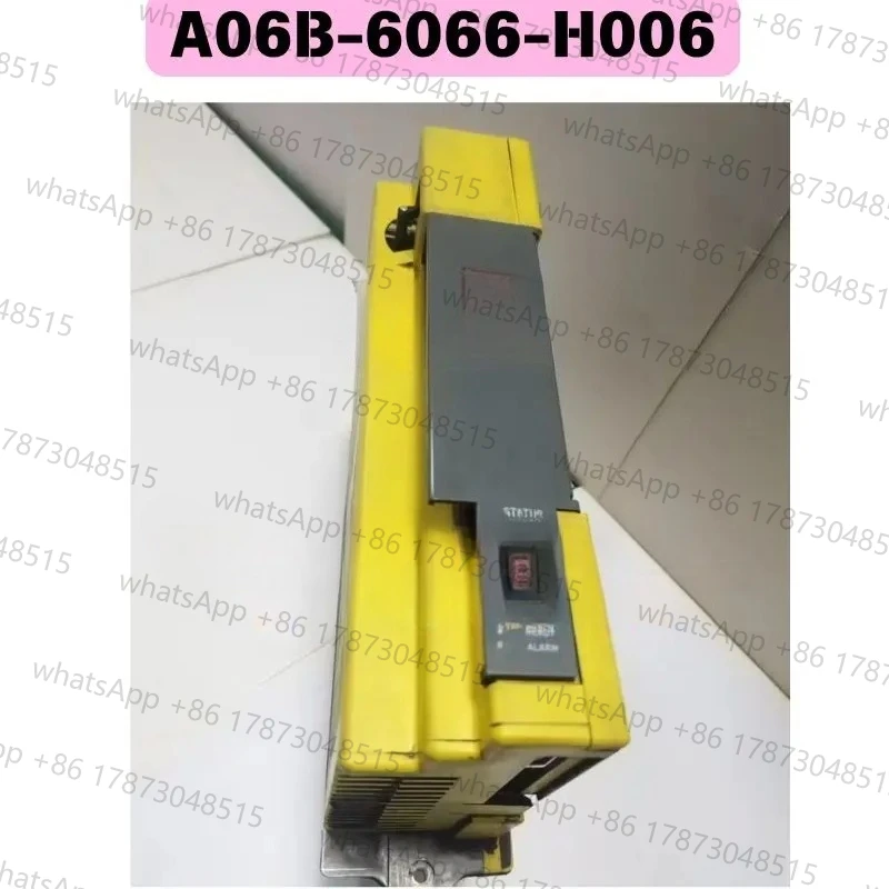 Б/у драйвер A06B-6066-H266 Функциональный тест ОК Быстрая доставка Б/у драйвер A06B-6066-H266 Функциональный тест ОК Быстрая доставка