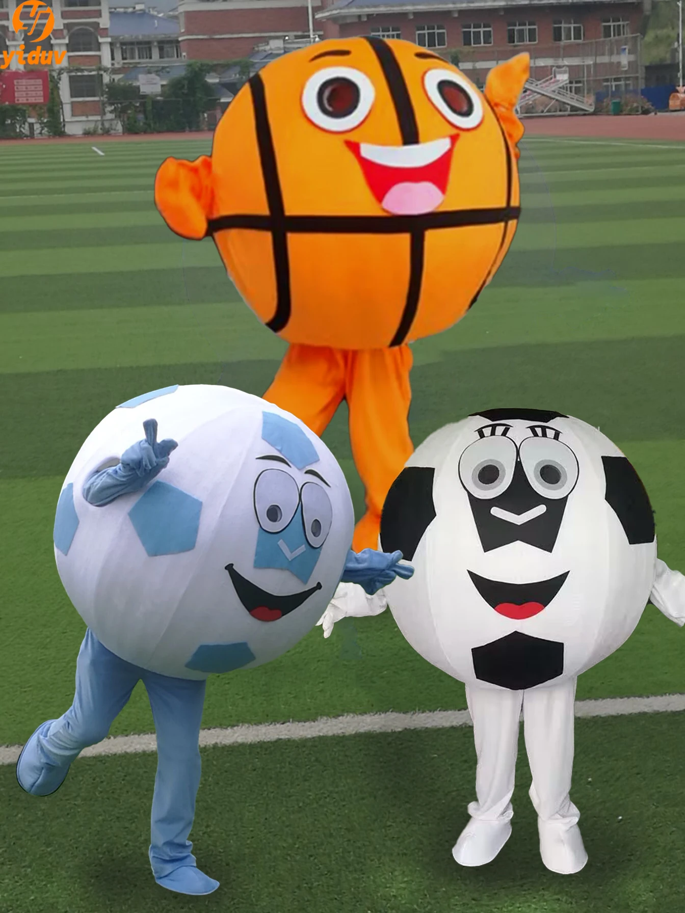 Football Basketball Mascot Costume Advertising Ceremony Fancy Dress Sports Party Stage Show Cosplay Animal Carnival Props