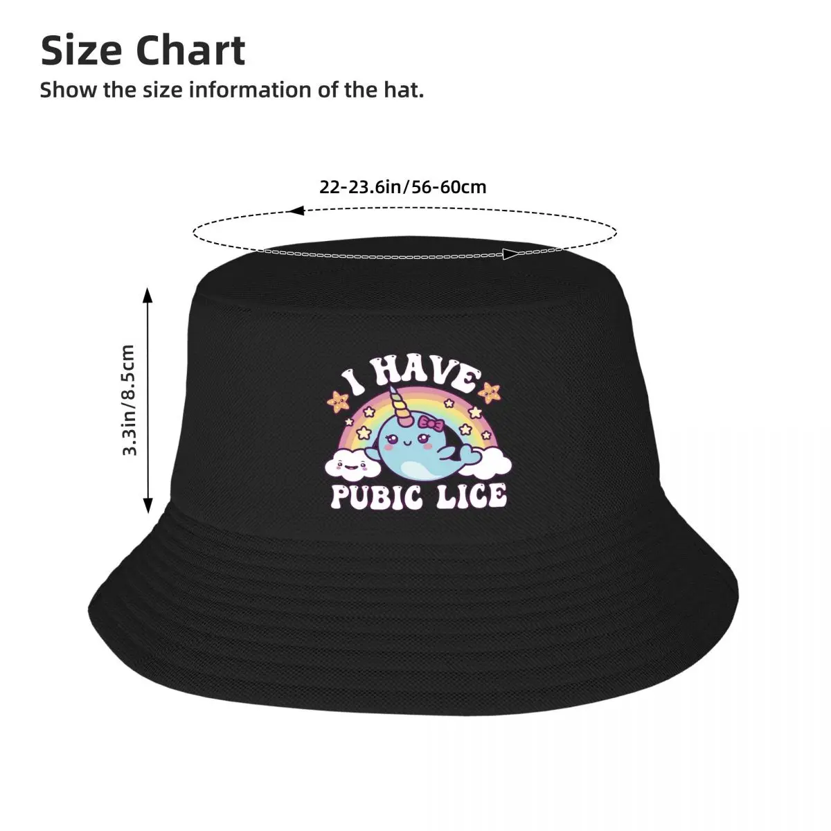 I Have Pubic Lice Funny Retro Offensive Inappropriate Bucket Hats Panama For Man Woman Bob Hats Fisherman Hats Unisex Cap