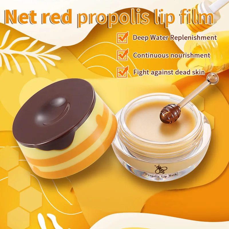 Própolis Hidratante Lip Mask, Lip Lines, produtos De Cuidados Com A Pele