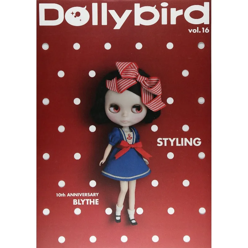 Dollybird Vol.16 Blythe Doll Clothing Sewing Book Make Clothe Pattern Drafting Stylish Outfits Accessorie Making Tutorial