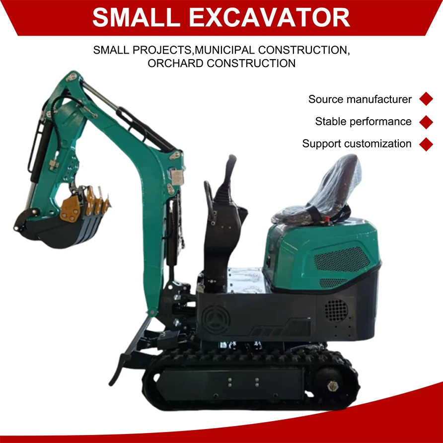 

Мини-экскаватор Nicosail 1.2 тонны, компактный, с простым управлением, для фермерских работ, озеленения и садоводства