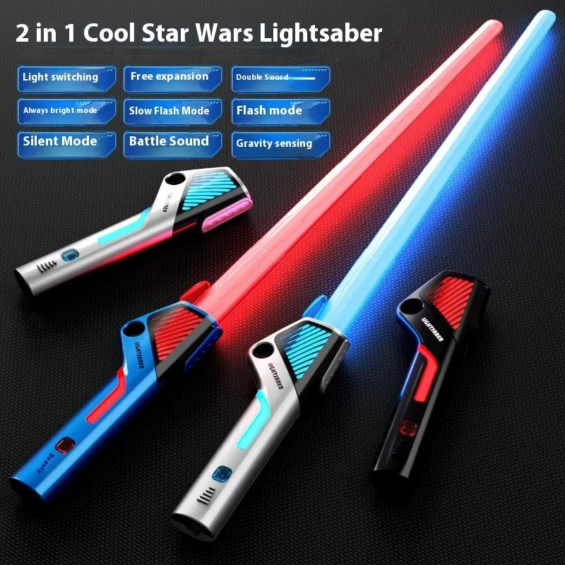 الجاذبية الاستشعار الصوتي البصري تلسكوبي اثنين في واحد سيف ليزر