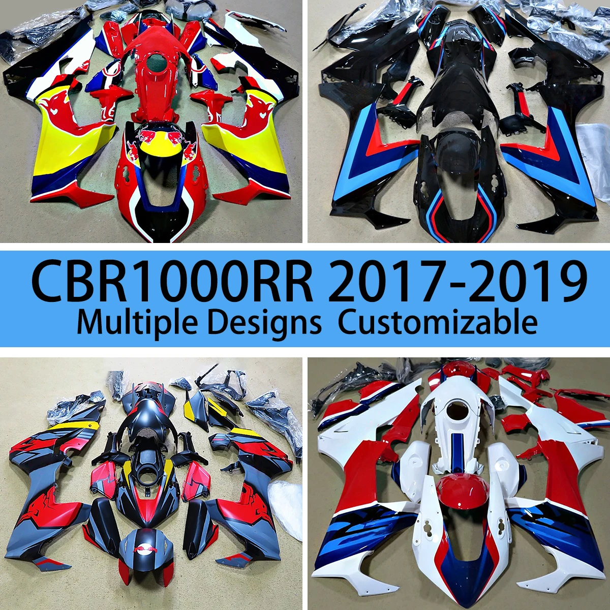 Fairing Body Kit CBR1000RR 2017 2018 2019 Aftermarket Motorcycle Bodywork Set Fairings for HONDA CBR 1000RR 17 18 19