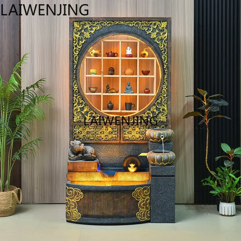 

Rockery Flowing Water Fountain Humidified Water Curtain Wall Fish Tank Landscape Company Hotel Clubhouse Landscape WaterOrnament