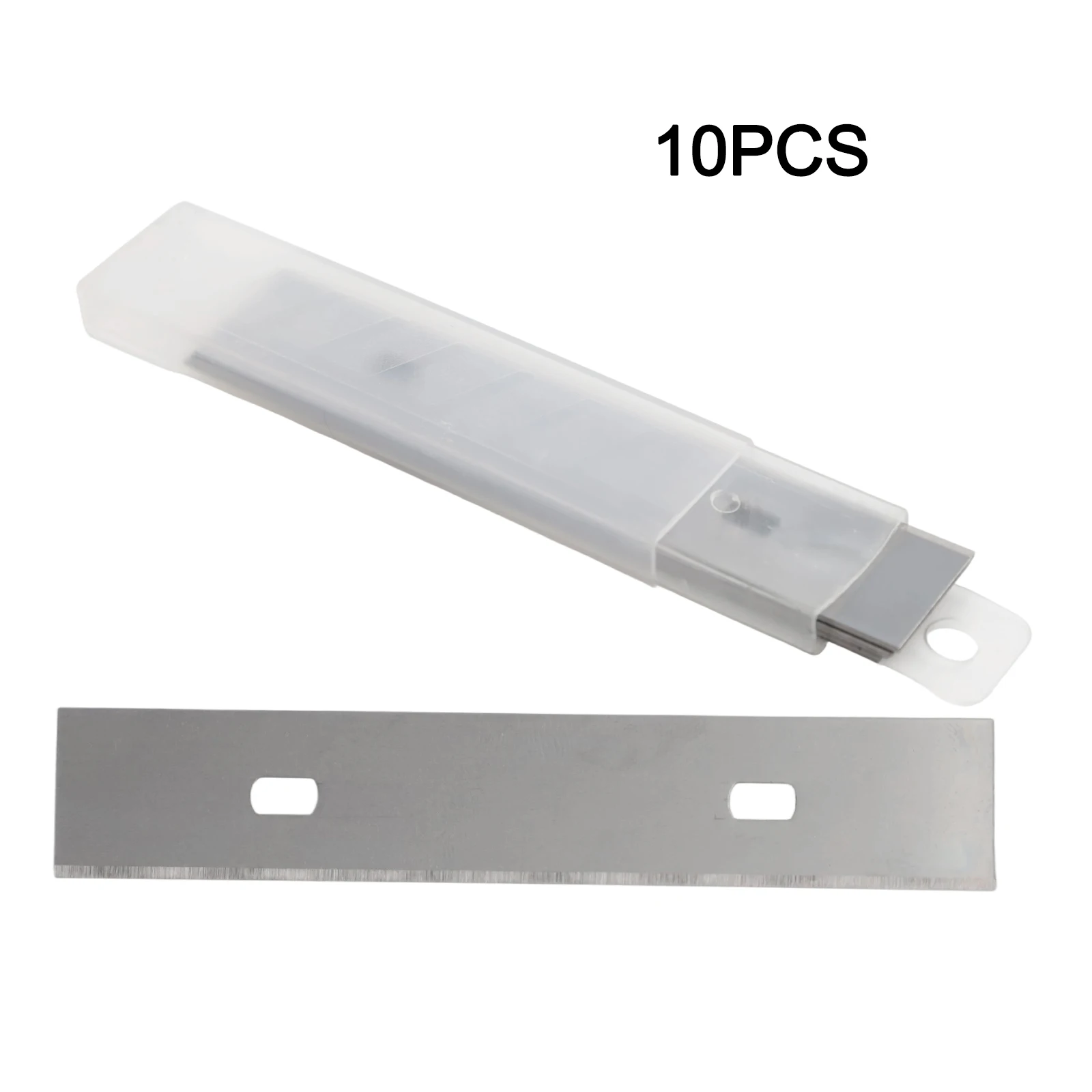 Portable Cleaning Shovel Cutter For Glass Floor Tiles Scraper With 10pcs Blades 7.87x4.13inch Glass Ceramic Hob Scraper Remover