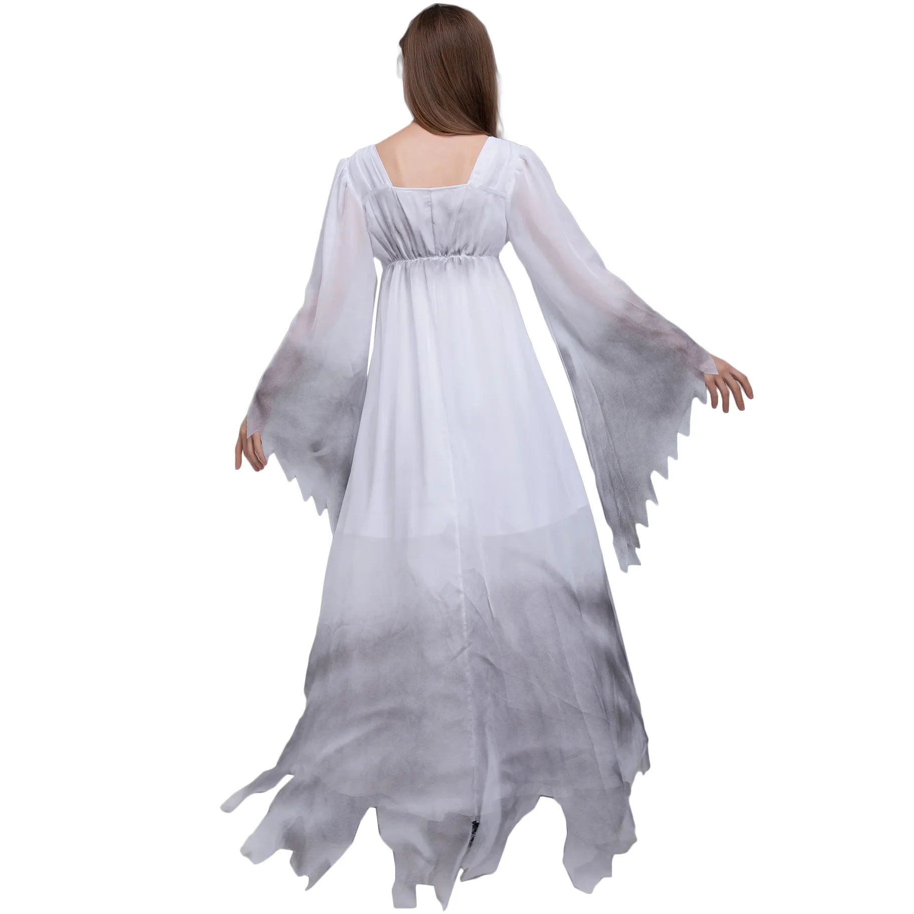 Scary Zombie Costume Halloween Ghost Zombie Woman Ghost Costume Vampire Bride Playing Ghost Day Costume