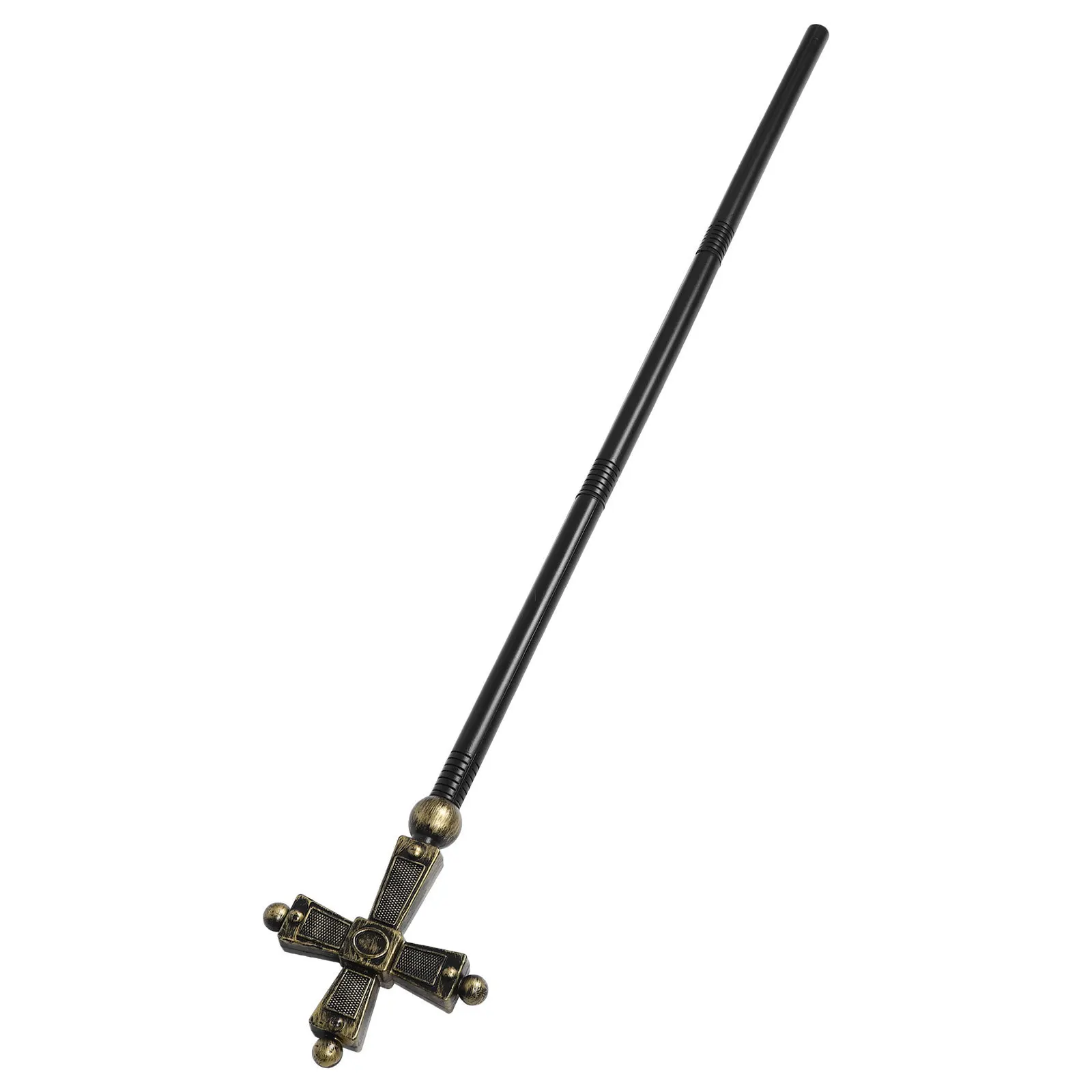 Accesorio de Papa romano con acabado cepillado, accesorio de juego de rol religioso, disfraz de Halloween para adultos y niños, Cosplay de mago