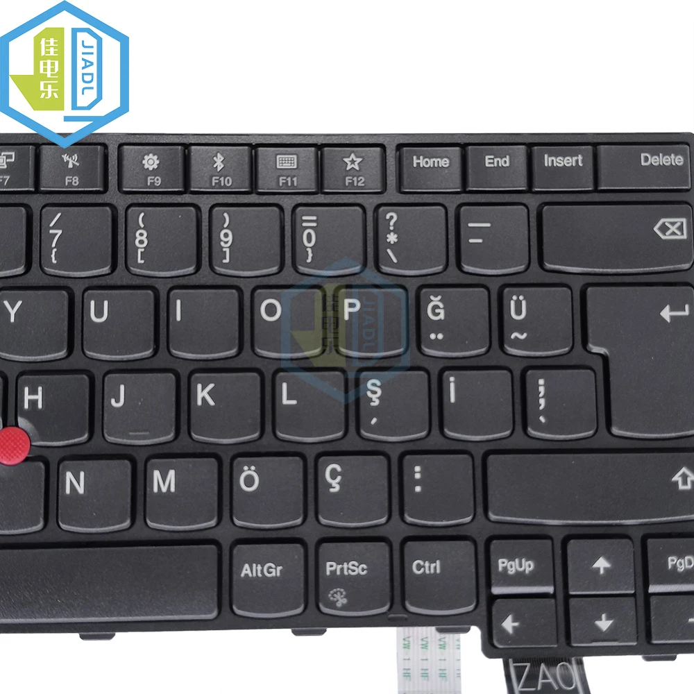 Turkey Turkish Keyboard Backlight For Lenovo ThinkPad T460S T470S Backlit Trackpoint Keyboards With Frame New SN20L82034 01EN669