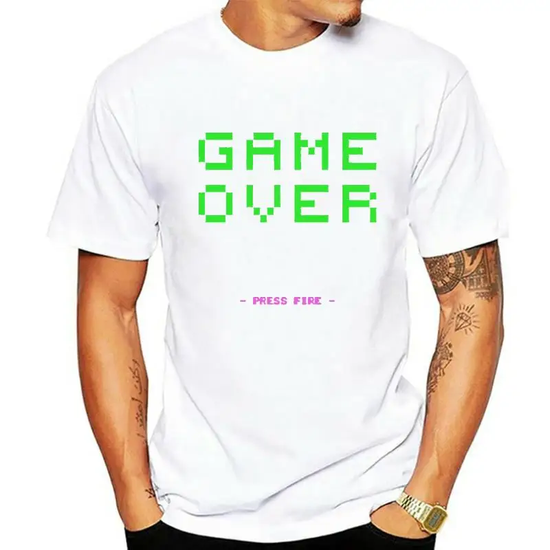 

Vintage Video Game T shirt Game Over