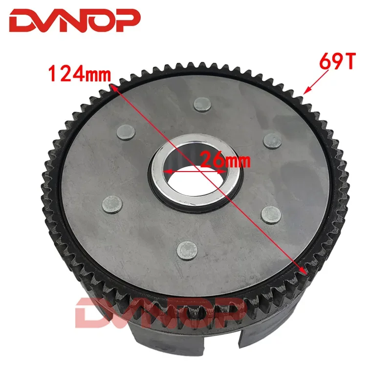 Motorcycle clutch pressure plate DD250 QJ250-3 CA250 Clutch snare 253FMM Engine clutch plate