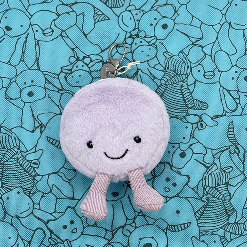 Makronen-Stil Dackel Plüsch-Schlüsselanhänger Pitaya-Design Weiches Spielzeug Rote Herz-Serie Niedlicher Rucksack-Anhänger Lustiges Geschenk für Tierliebhaber – Detail 4