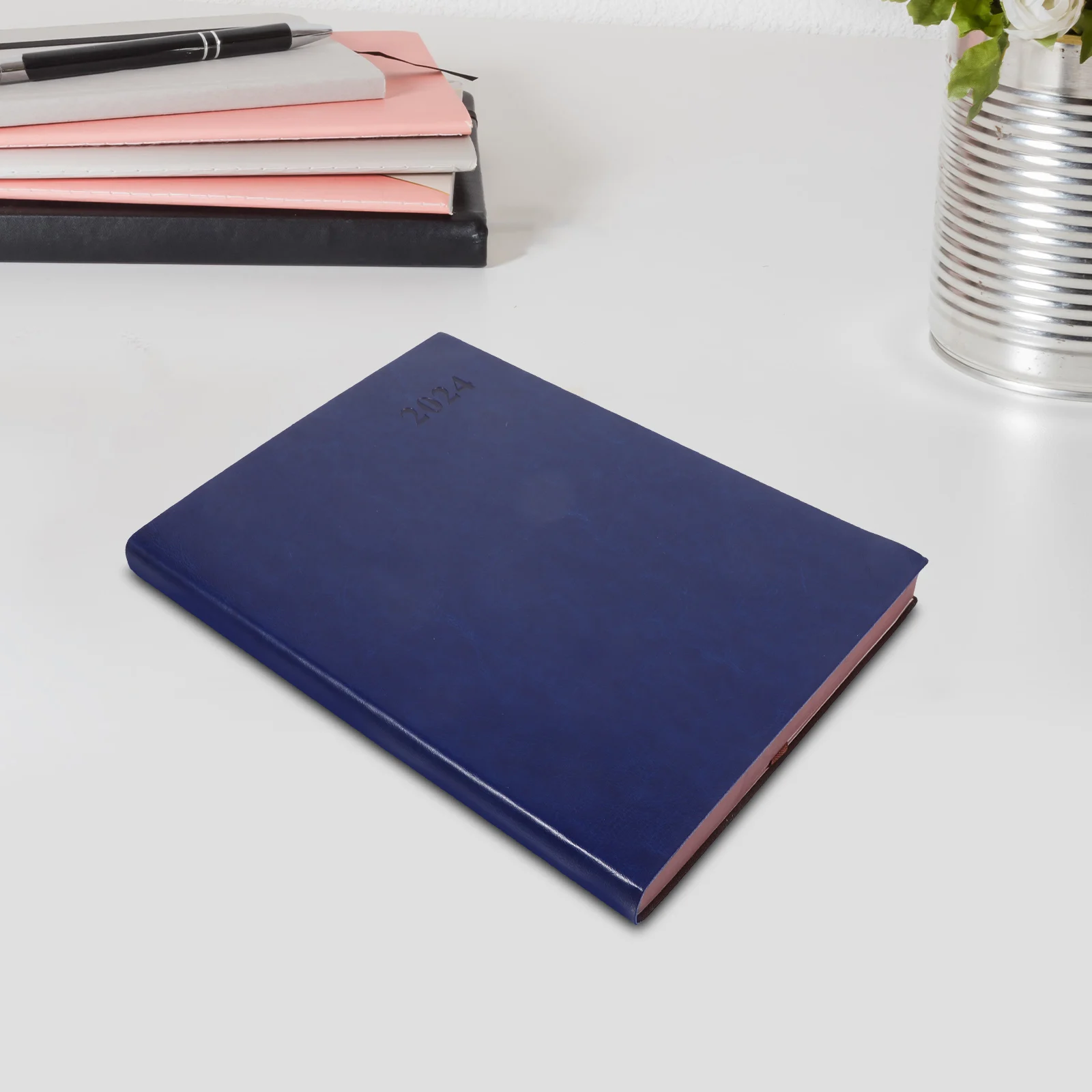 

Yearly Planner Notepad Portable Daily Organizer Agenda Notebook For Business Office Academic Schedule Planning Wear-Resistant