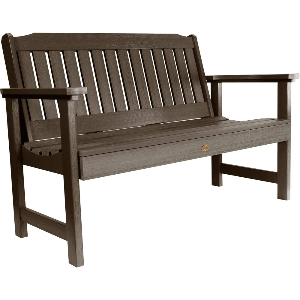 

AD-BENW2-ACE Lehigh Garden Bench, 4 Feet, Weathered Acorn