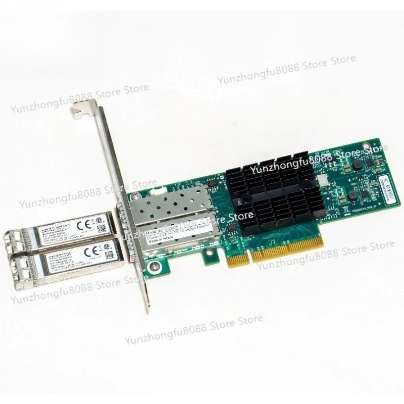 MCX312B-XCCT Ethernet Dual SFP+ Port Adapter Card 10G NIC&2pcs Original Optical Transceiver