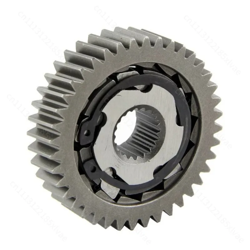 GY6 125/150cc Engine Fuel Saver Tail Gear, Motorcycle Fuel Saving Gear with Paper Pad Replacement Part