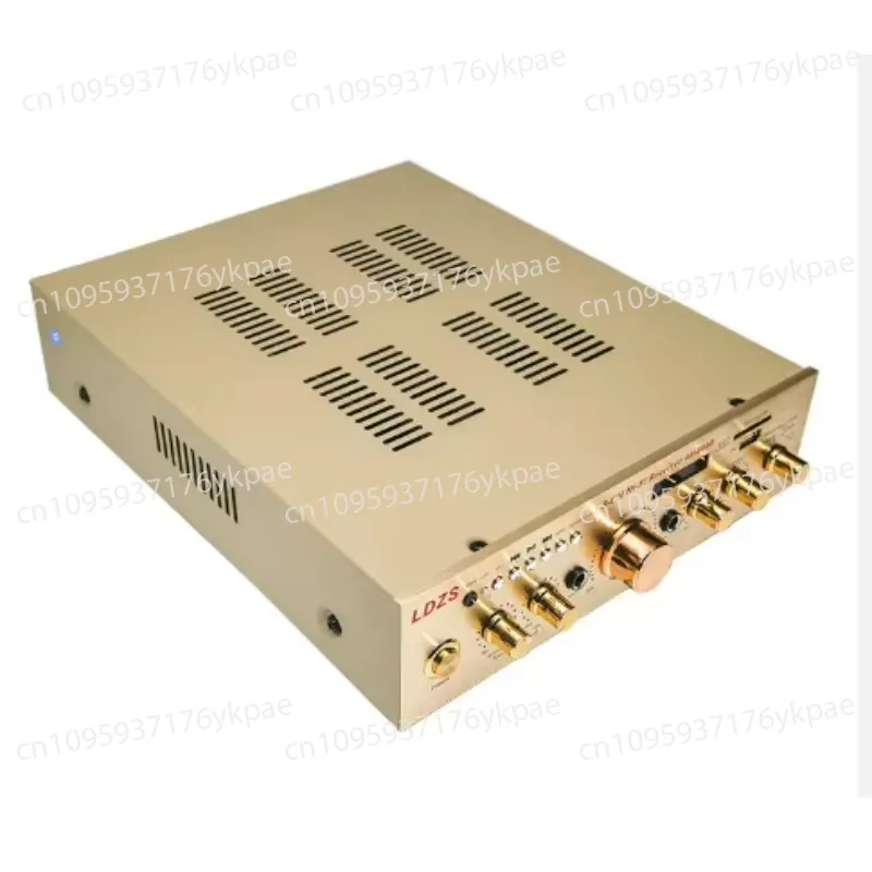 

AV-608BT 400 Вт Черный HIFI Премиум Домашний Микшер 2-канальный Усилитель Высоковольтный DJ Бас Усилитель Высокой Мощности