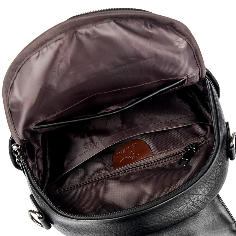 

Роскошные кожаные рюкзаки для женщин и девушек, повседневный рюкзак-сумка, черный винтажный рюкзак, школьные сумки для девочек, ранец