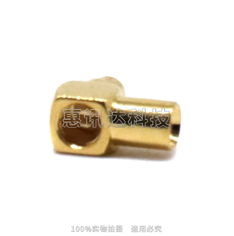 MMCX-JWB2 MMCX bent male, suitable for 086 semi-flexible/086 semi-steel cable
