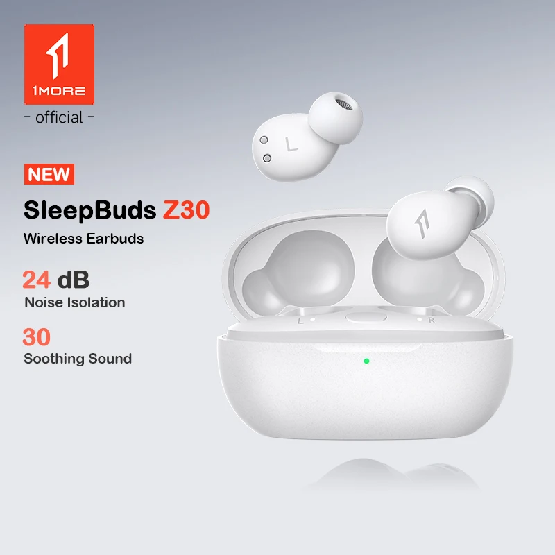 1MORE SleepBuds Z30 Sleeping Earbuds Bluetooth 5.3 24dB Noise Isolation
