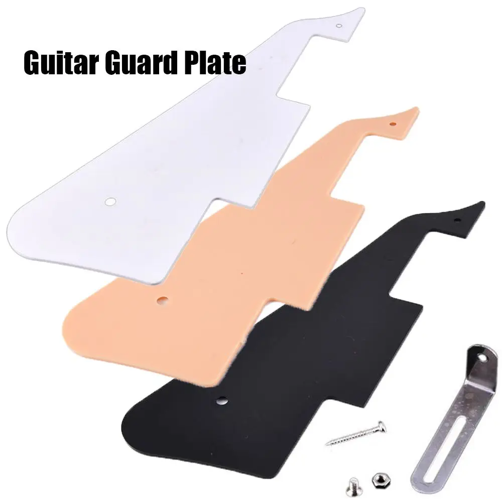 Accessories Bass Shield Guitar Scratch Plate Guard Board With Mounting Holder Electric Guitar Pickguard For Gibson Les Paul LP