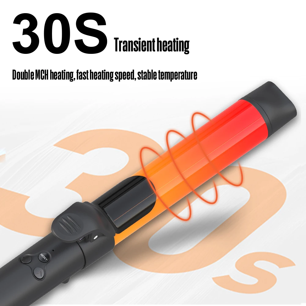 SMET  2024 Profession Easy Operating Hair Curling Iron Hair Roller Salon Hair Curler Iron