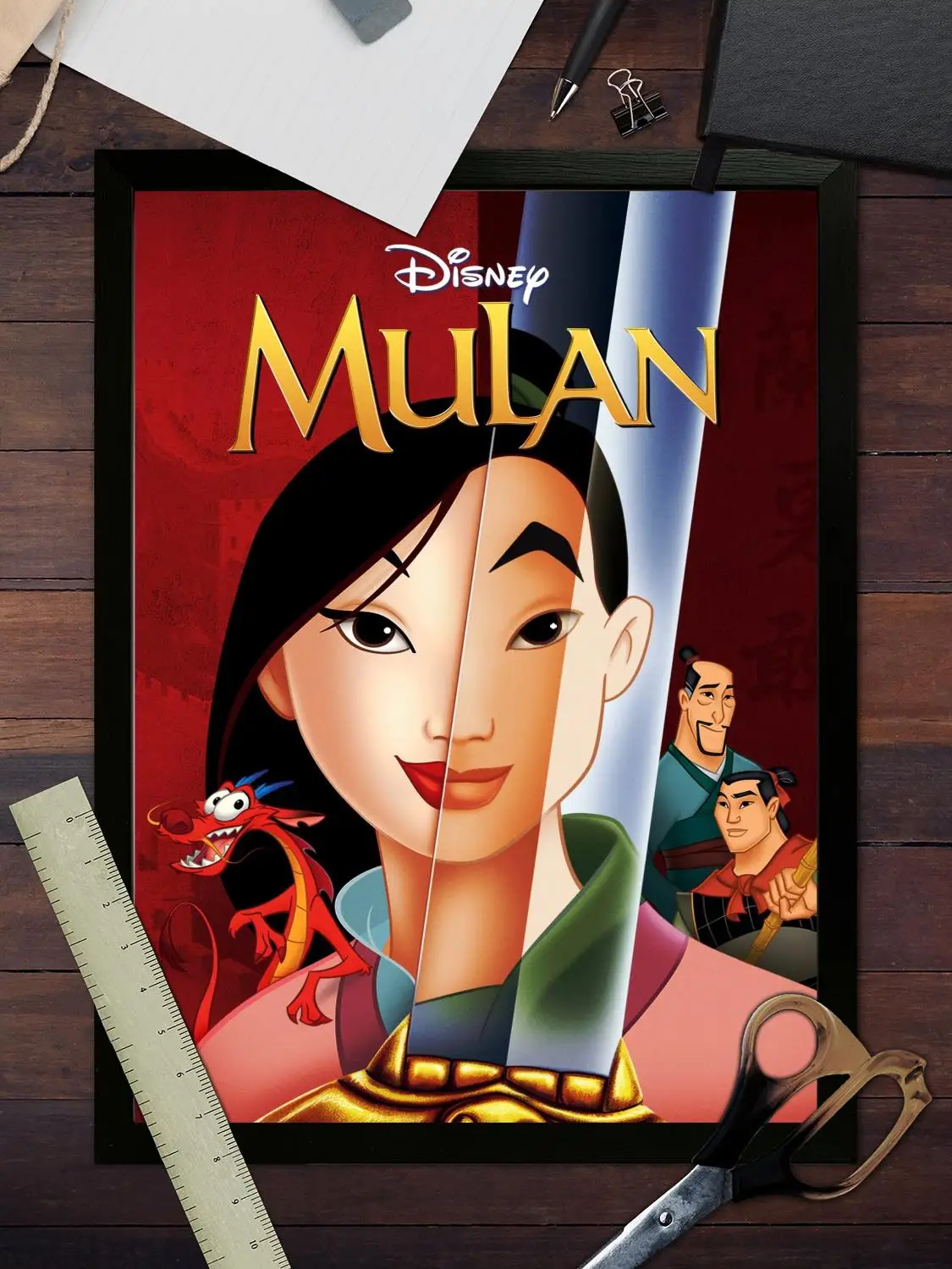 ملصق فني من القماش Mulan II، لوحة فنية جدارية، طباعة صور، عائلة حديثة، ديكور غرفة النوم، ملصقات، لوحة زخرفية #3