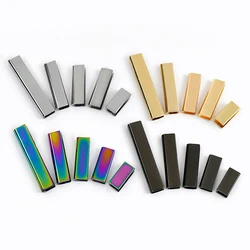 10Pcs Bag Edges Protector Clasp 19/25/32/39mm Metal Side Clip Buckle Tail Decoration Carabiner Clips Buckles Screws DIY Hardware