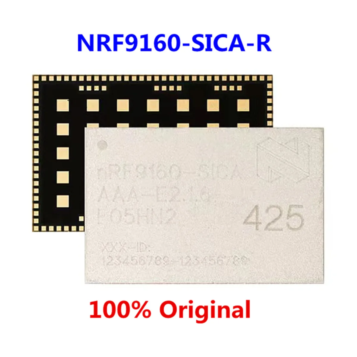 100% New Original NRF9160-SICA-R NRF9160-SICA-B1A-R LGA127 Cellular Module Low Power SiP Wireless Receiving Chip