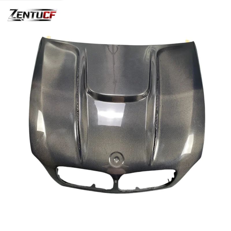 Carbon Fiber Engine Hood Body Kit For Old X5 X6 E70 E71 Front Bonnet Replacement Tuning PartsCar Parts And Car Kits
