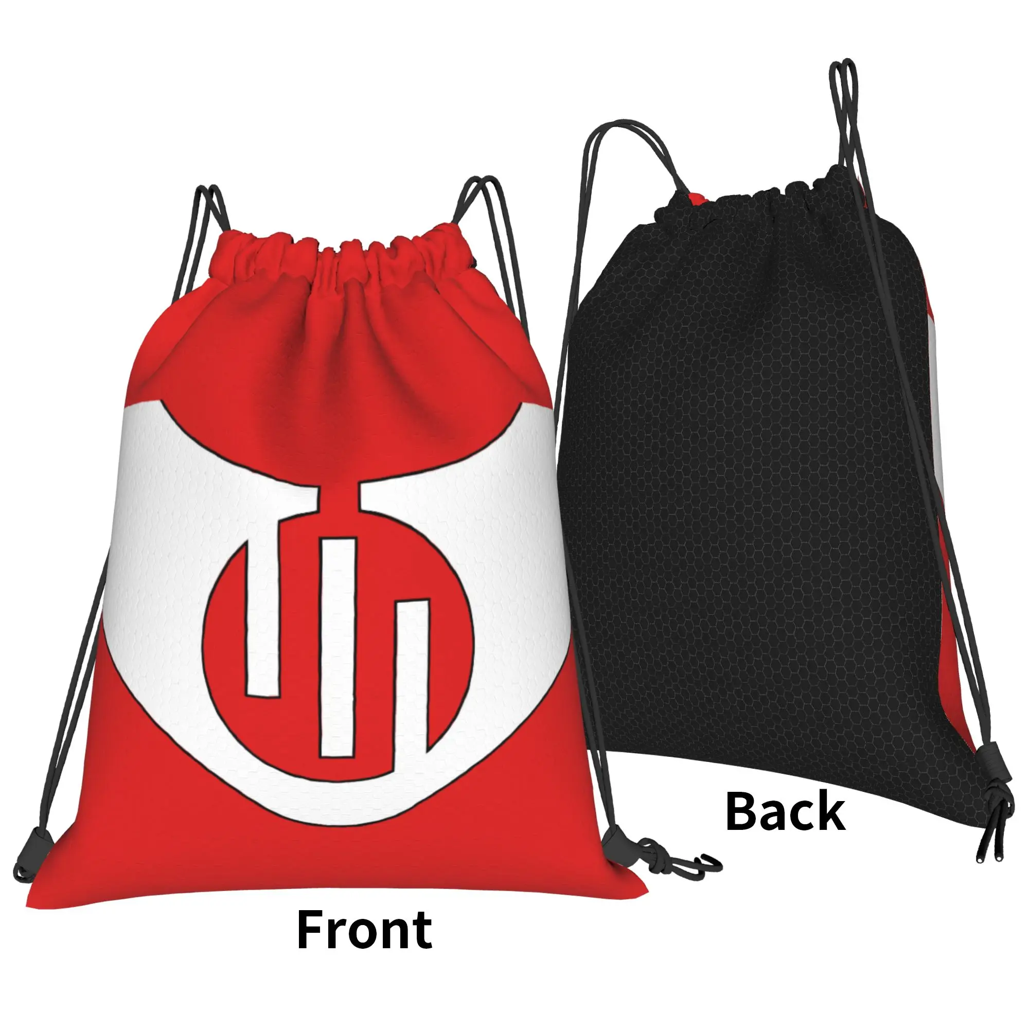Invincible Cartoon Backpack  Waterproof Fashion Football Gym Pattern Sackpack String Bags