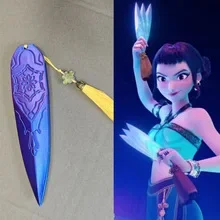 Kpop Demon Hunters Zoey Cosplay Lights Dart Weapons Roleplay Props for Girl Group Idol Halloween Carnival Costume Accessories