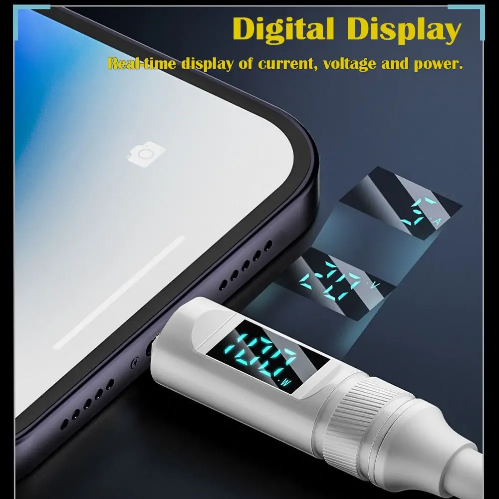 PD 100W USB 3.2 Type-C Cable 8K@60Hz Spring USB-C Fast Charging Line Emark Chip Full-function OTG Wire for Laptop Mobile Phone